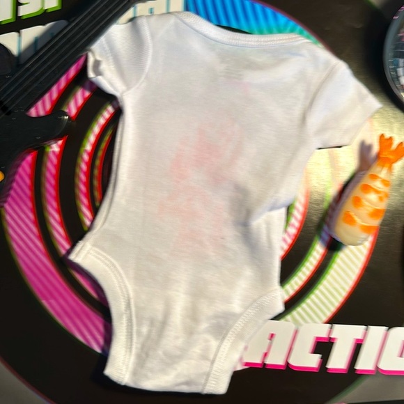 BLONDIE Debbie Harry inspired Camp Funtime soft graffiti baby onesie Preemie - Picture 7 of 10